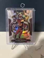 2025 Panini Select- JAYDEN DANIELS CONCOURSE LEVEL SILVER PRIZM #88 Commanders