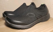 Oofos OOmg Sport Low Shoes Womens Size 9 Black Recovery Slip On Comfort Walking
