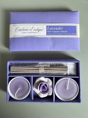 Crabtree and Evelyn Home Fragrance Kit LAVENDER Fragrance Just Like You Remember