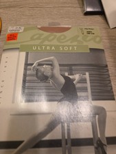 Capezio 1870 Ultra Soft Hip Rider Capri Tights S/M Light Suntan LSN Small Medium