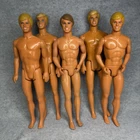 Vintage Ken Doll Lot of 5 - 80s 90s Heart Family Mattel Dad Beach Blonde