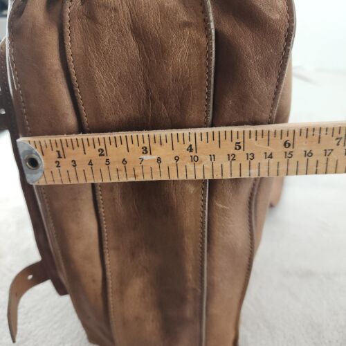 Proenza Schouler Leather Satchel Bag Brown Crossbody Shoulder Tote Designer - Picture 16 of 18