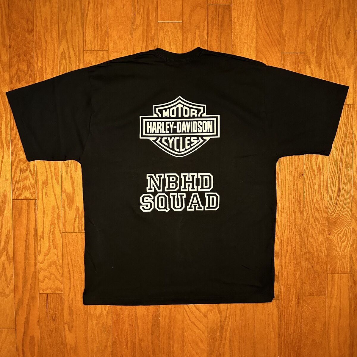 Harley Davidson x Neighborhood Cracked Print T-Shirt Black Harley Davidson x Neighborhood Cracked Print T-Shirt Black