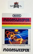 Atari 2600 Replacement Label - Imagic - Moonsweeper