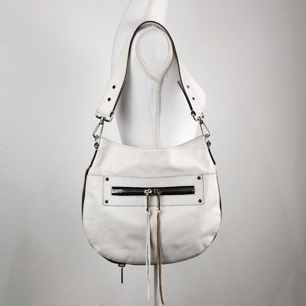 Milly perforated shop leather bucket bag