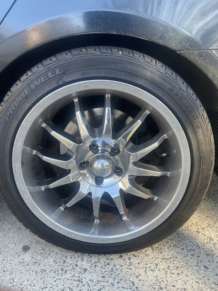 Llantas y neumáticos Pacer cromados Foto 3 de 3