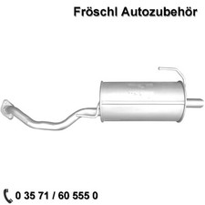 für Nissan Micra IV K13 1,2 DiG-S Endtopf Auspuff Auspuffanlage neu a*