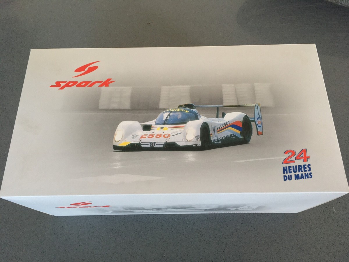 Peugeot 905 n°1 Winner LM 1992 ミニカー Diecast model cars Peugeot 905 1992 1/18 Spark 1992 No.1 D