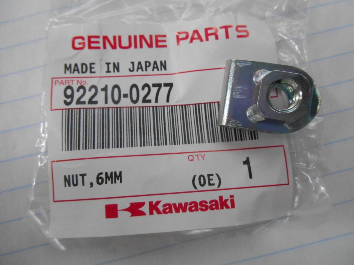 NOS Kawasaki OEM Nut 07-12 ZX600 06-13 ZX1400 08-13 ZX1000 92210
