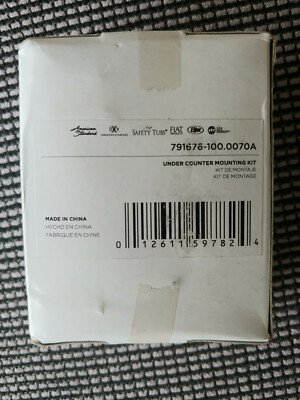  American Standard Under Counter Mounting Kit  SKU: 791676-100.0070A