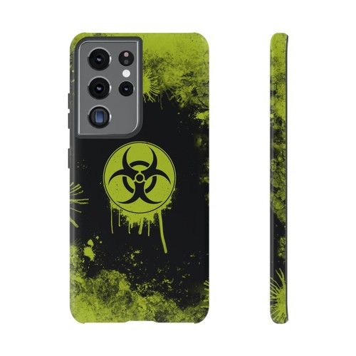 Biohazard Handyhülle für Samsung, Tough Hüllen Cyberpunk Unique Design Acid Green - Bild 94 von 117