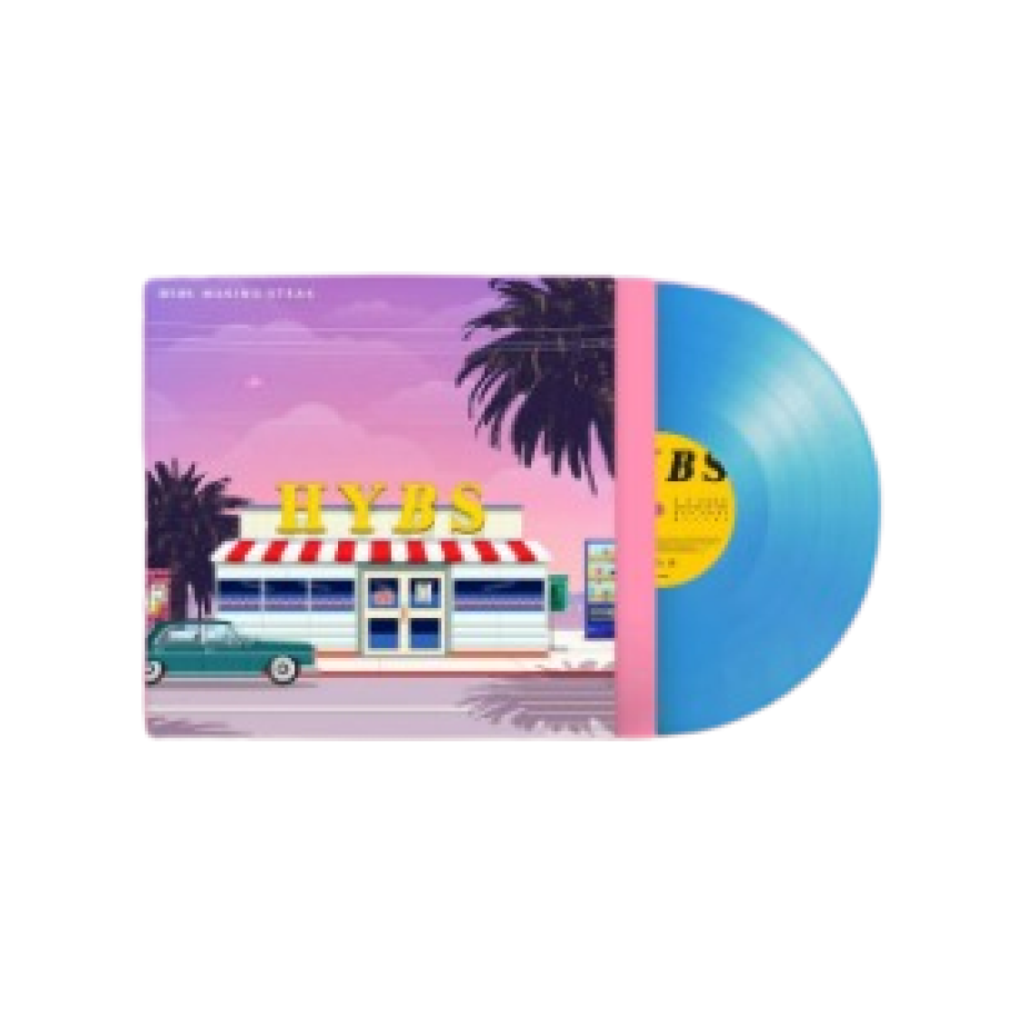 HYBS MAKING STEAK LP カラーレコード アナログ HYBS - Making Steak (2025 Edition with Poster)