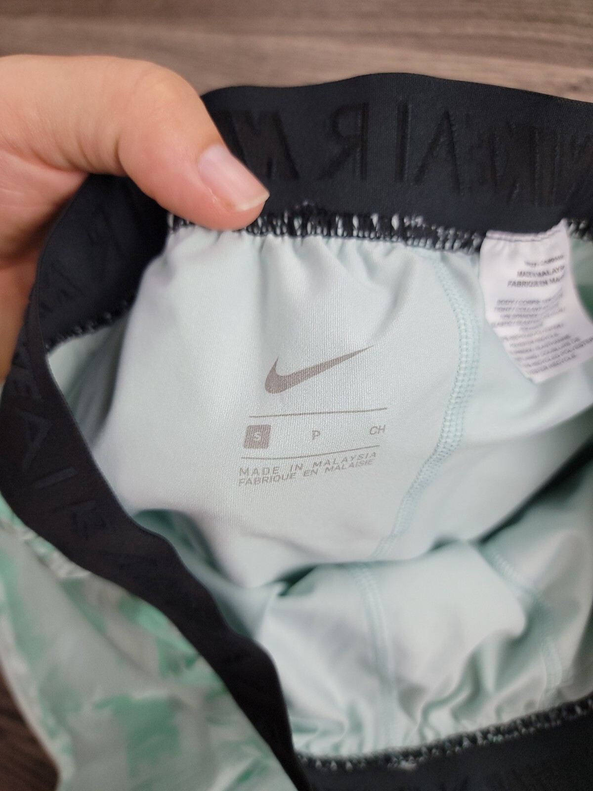 Nike Running Shorts Small Teal Translucent Runnin… - image 8