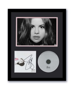 Selena Gomez Signiertes Foto Mit Passepartout - Musik Autogramm Geschenk