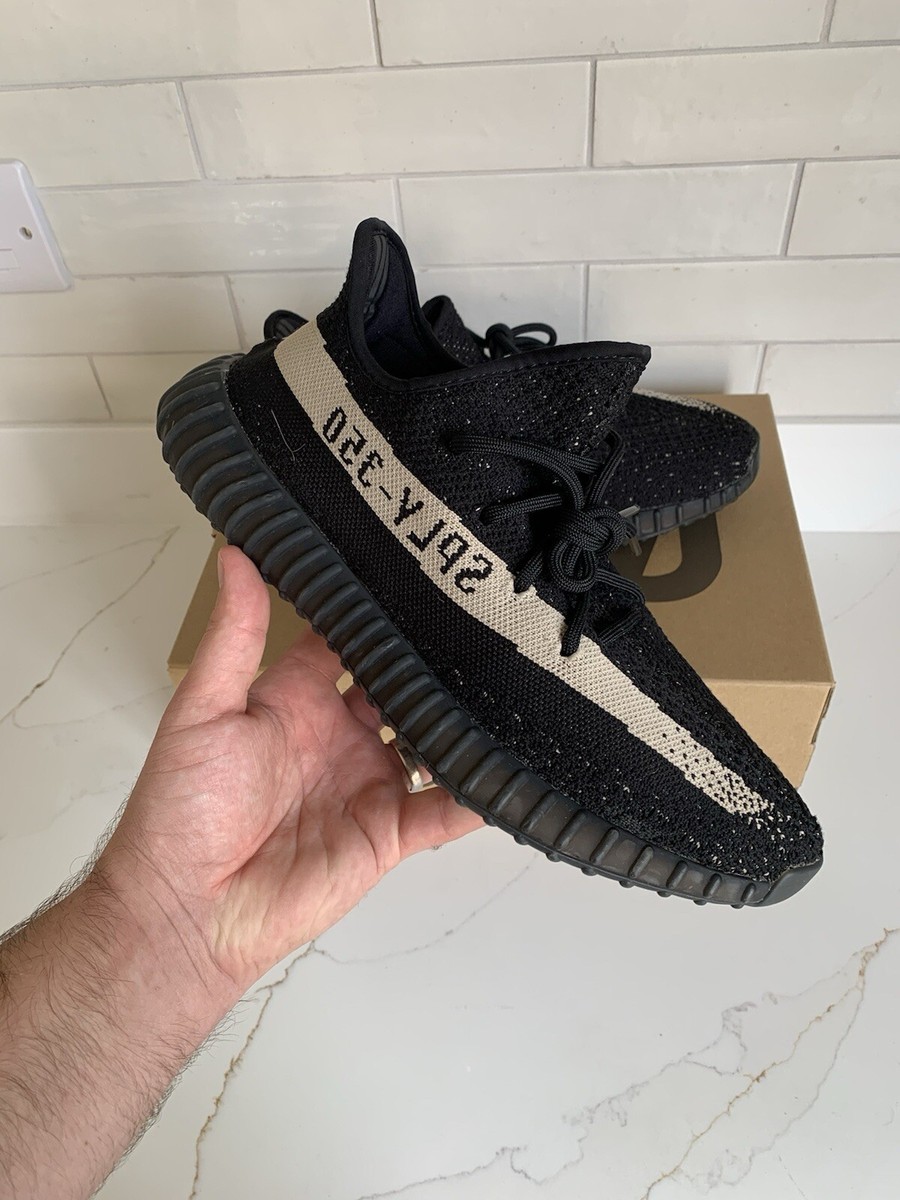 Yeezy Boost 350 V2 'Oreo' UK 9/US9.5 Core Black White | eBay UK