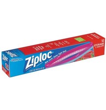 Ziploc Storage Bag 2 Gallon Double Zipper - 12 Ct - EACH