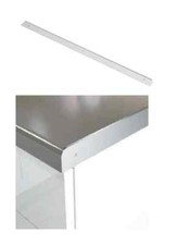 Aluminium Kitchen Worktop Joining Strips End Straight Corner Joint Silver 600 mm