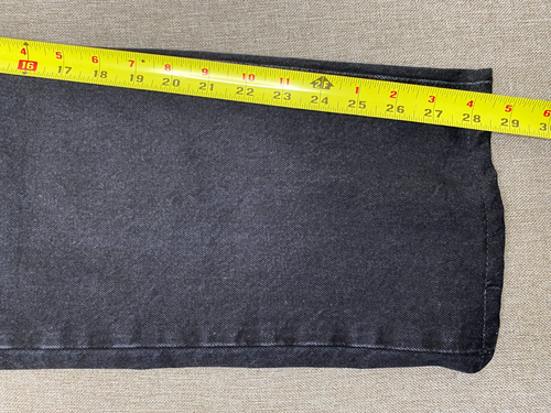 Abercrombie & Fitch Authentic Rigid Baggy Denim Jean Men's 31 Mid Rise Black NWT - Picture 16 of 18
