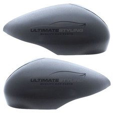 Ford B-Max 2012-2018 Door Wing Mirror Cover Cap Case Black 1 Pair Left & Right