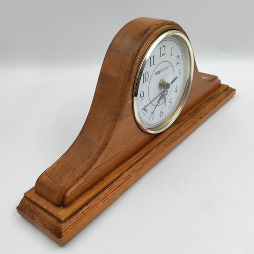Solid Oak SkyTimer Quartz Table Clock with Westminster Chime - Good Condition - Picture 3 of 7