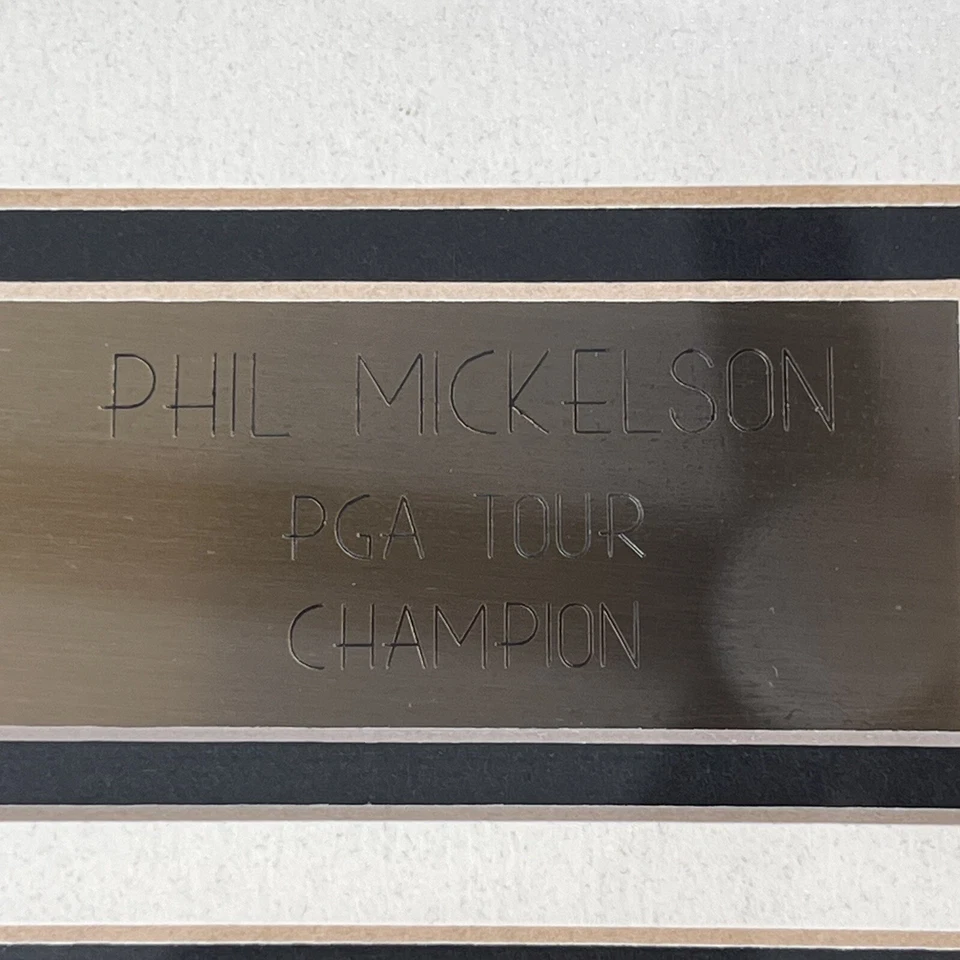 Foto enmarcada Phil Mickelson campeón del PGA Tour Foto 3 de 4