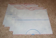 Sandylion 12x12 Single Sided Paper Lot (4) ~ Hockey.....Ice Rink