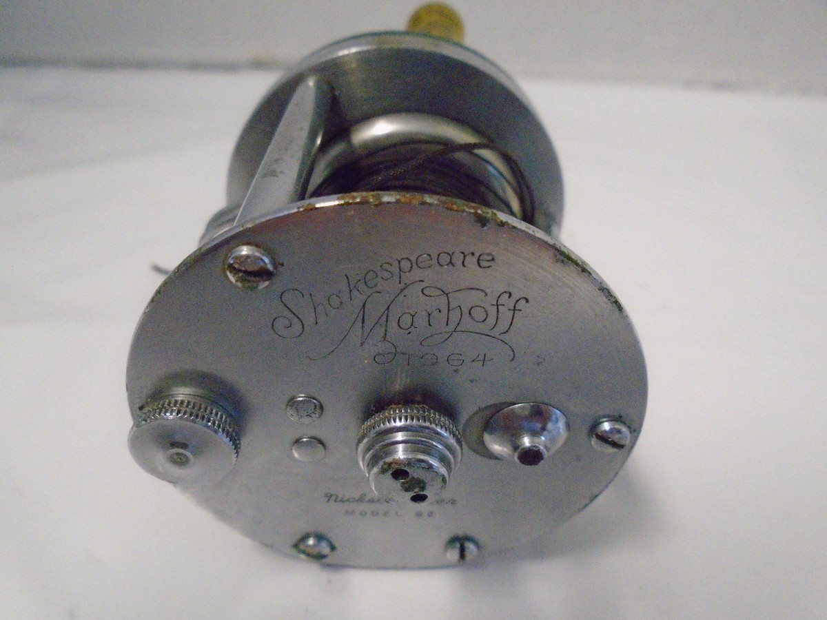 Shakespeare　EXCELLENT　Ⅱ No.1501 Shakespeare Marhoff 1964 Nickel Silver Model GE Vintage