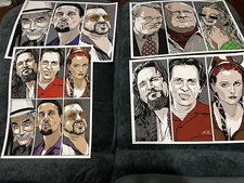 Joshua Budich - Big Lebowski The Dude Poster Print LE SIGNED AP MONDO Numbered