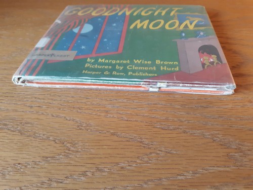 Goodnight Moon Margaret Wise Brown 1947 Library Edition Hardcover Dust Jacket - Picture 2 of 11