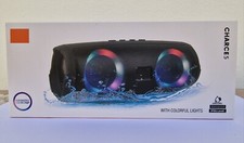 CHARGE 5 POWERFUL PARTYBOST BLUETOOTH LUMINESCENT SPEAKER - RED