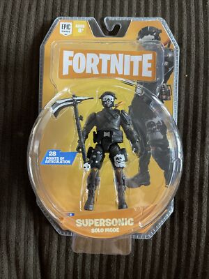BRAND NEW 2021 Fortnite Solo Mode SUPERSONIC 4'' Action Figure Jazwares 