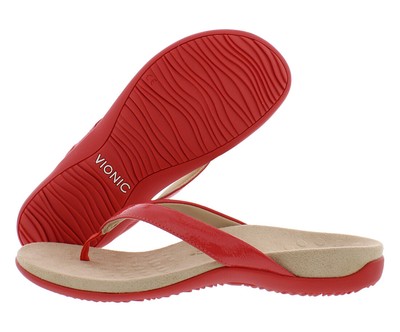 Vionic Dillon Womens Shoes Size 9.5, Color: Popy/Crinkle