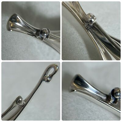 Georg Jensen Leaf 391 Brooch Sterling Silver 925 Vivianna