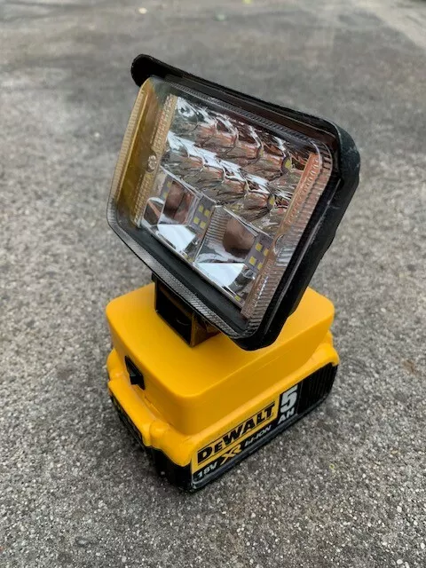 custom DeWalt 18v LED light with switch, 2nd Gen, 18 LED Stock | eBay