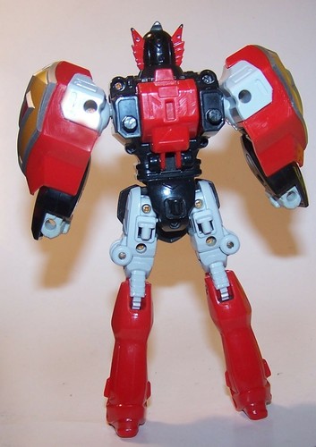 Figura de acción Power Rangers Mystic Force Phoenix Titan Megazord Red Zord Bandai - Imagen 3 de 4
