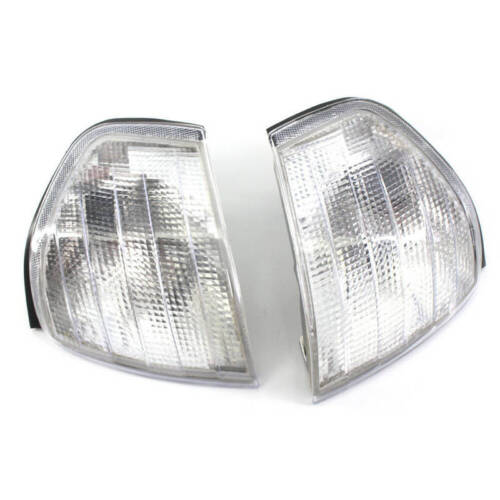 2X Corner Light Indicator Lamp Clear for Benz C Class W202 1994-2000 XL - Picture 2 of 8