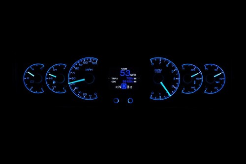 Dakota Digital 78-88 Oldsmobile Cutlass Analog Gauge System Silver HDX-78O-CUT-S - Picture 17 of 20