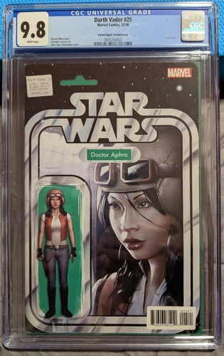 Darth Vader #25 (2016 JTC Dr. Aphra Action Figure Variant) CGC 9.8 NM/M