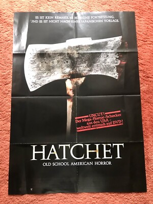 Hatchet Videoplakat Poster A1, Adam Green, Joel David Moore