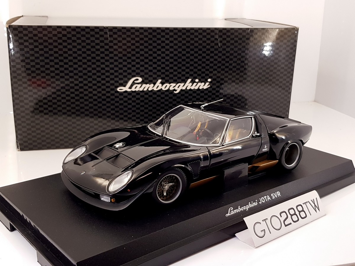 KYOSHO Lamborghini JOTA SVR 2008 ミニカー Kyosho 1/43 Lamborghini Jota SVR 2008 Red/Goldtone Mini Car