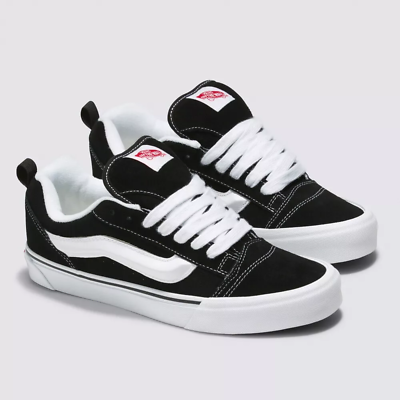 【2024福袋】 Vans Knu VN0009QC6BT White True Black 90s Reissued Skool 邦楽
