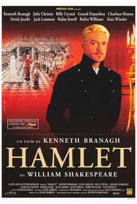 HAMLET Movie POSTER 27x40 B Kenneth Branagh Kate Winslet Julie Christie Derek
