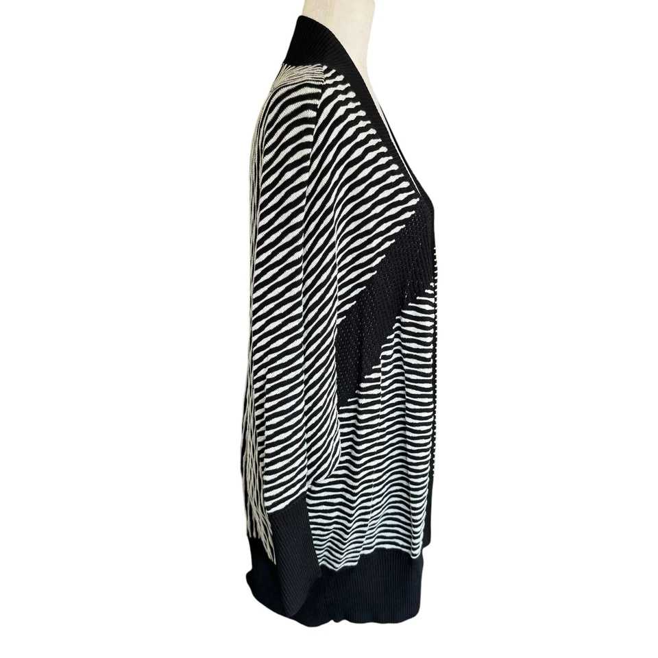 Cárdigan Marc Bouwer Tejido Dolman Mangas Color Bloqueado Cocoon L Foto 4 de 4