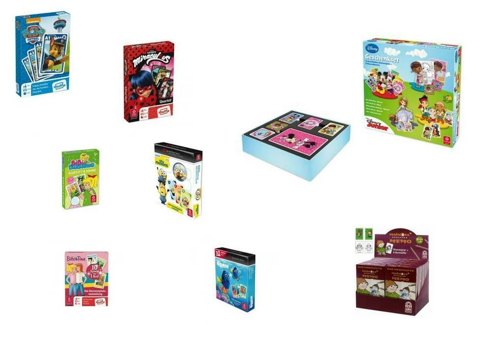 Quartett Kartenspiel von ASS / NSV - Kartenset, Tiere, Oldtimer, Fahrzeuge uvm - Bild 3 von 3