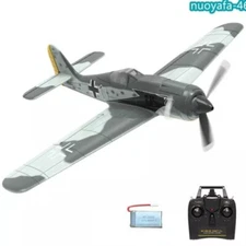 US Volantex 2.4G 4CH WWII FW190 Fighter 400mm RC Airplane 6Axis RTF Stunt Glider