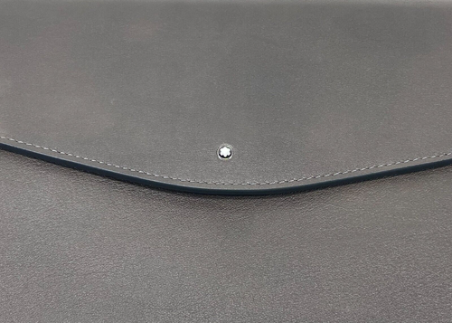 NEW MONTBLANC MEISTERSTUCK GREY SFUMATO PORTFOLIO WITH FLAP #118332 ~ $1,100 - Picture 21 of 24