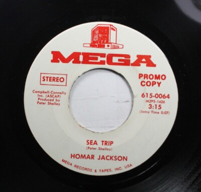 Hear! Rock Promo 45 Homar Jackson - Sea Trip / Sea Trip On Mega
