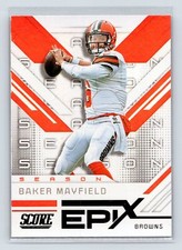 Baker Mayfield 2019 Score #ES-10 Epix Season Red Cleveland Browns 1-4