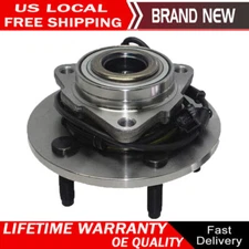 (1) Front Wheel Bearing Hub Assy For with ABS 2002 2003 2004 2005 Dodge Ram 1500