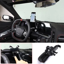 Car Cell Mobile Stand Phone Bracket Mount For Corvette C8 Z06 Z51 2020-2024